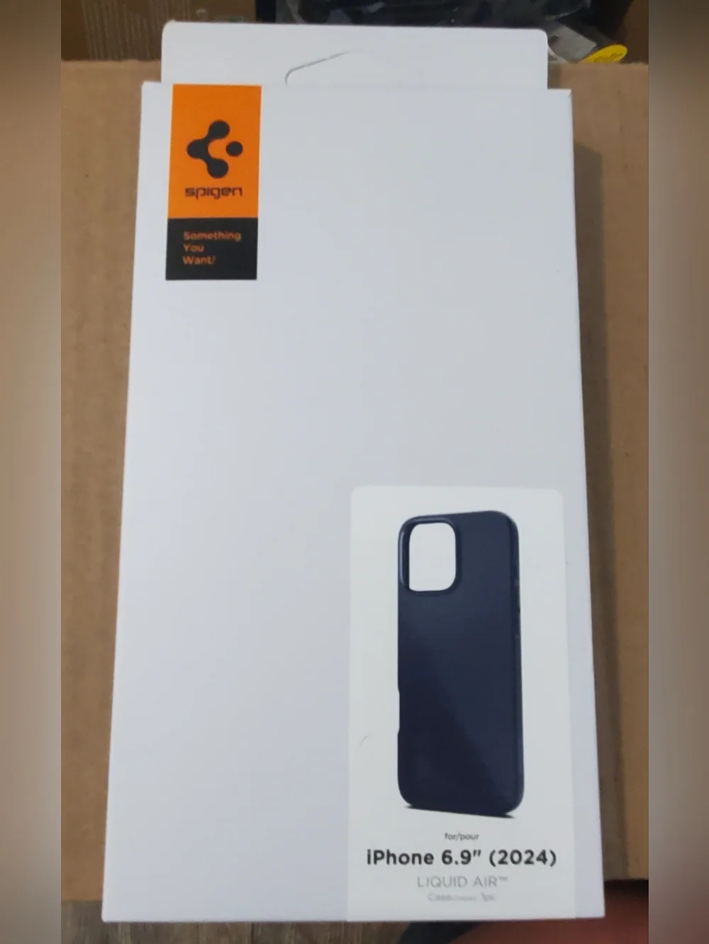 Spigen Liquid Air Designed for iPhone 16 Pro Max Case -Navy Blue